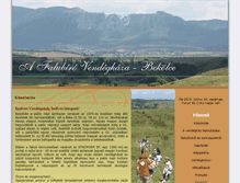 Tablet Screenshot of falusiturizmus.falubiro.hu